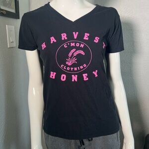 Black and Pink Women's Top